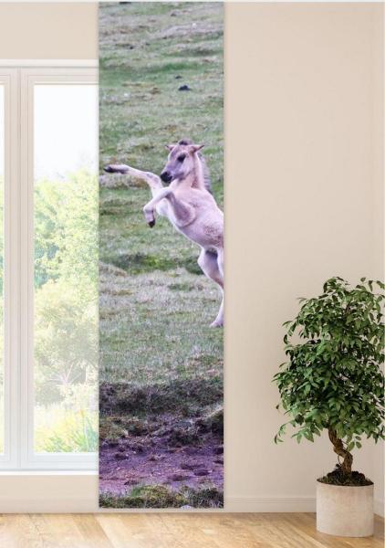 Flächenvorhang Spielzeit , Schiebevorhang, Schiebegardine, modern, 60